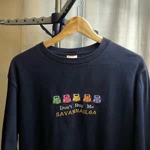 Vintage “dont bug me savannah, GA” VW cars medium long sleeve